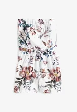 Next BOOBTUBE STANDARD - Jumpsuit - White Floral