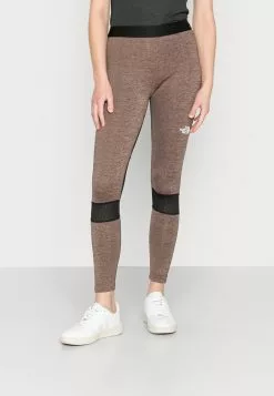 The North Face TIGHT - Leggings - Hosen - Rose Dawn Black Heather-tnf Black