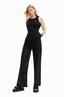 Desigual OVERALL - Jumpsuit - Black 11 Desigual OVERALL - Jumpsuit - Black -Hosen Elegante Boutique 3cbe0ad5e73642b8bfa38aacc3383524