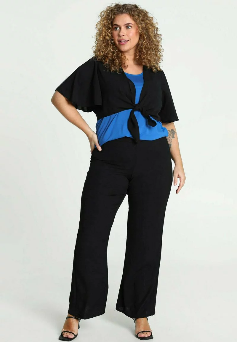 PAPRIKA UNI TAILLE ÉLASTIQUÉE - Stoffhose - Black 2 PAPRIKA UNI TAILLE ÉLASTIQUÉE - Stoffhose - Black - Image 2