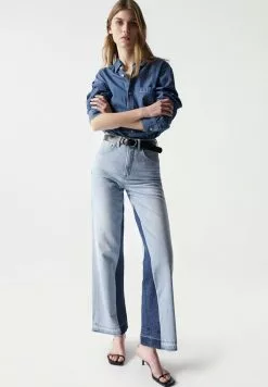 Salsa Jeans SECRET GLAMOUR PUSH IN WIDE - Flared Jeans - Blue 7 Salsa Jeans SECRET GLAMOUR PUSH IN WIDE - Flared Jeans - Blue -Hosen Elegante Boutique 43dc2aff9be6475989aa2189c2dbd226