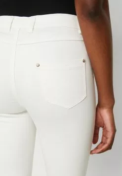 Naf Naf Stoffhose - Blanc -Hosen Elegante Boutique 4637ea4203054b1caa406df7801784c2