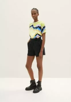 TOM TAILOR Denim MIT ELASTISCHEM BUND - Shorts - Deep Black 10 TOM TAILOR Denim MIT ELASTISCHEM BUND - Shorts - Deep Black -Hosen Elegante Boutique 4724565ebac641e494cf6cc51ad64058