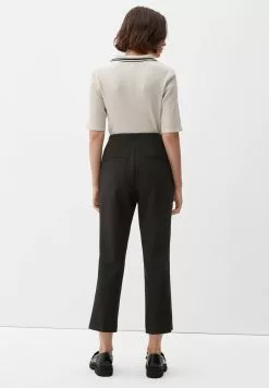 S.Oliver BLACK LABEL Stoffhose - Schwarz -Hosen Elegante Boutique 4753d5362a524df1a0a15cdb51eeb50d