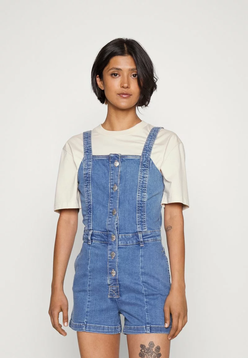 ONLY ONLTOBY - Jumpsuit - Medium Blue Denim 1 ONLY ONLTOBY - Jumpsuit - Medium Blue Denim
