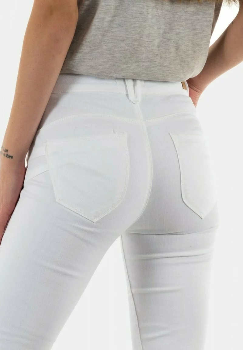 LE TEMPS DES CERISES Jeans Skinny Fit - Blanc 3 LE TEMPS DES CERISES Jeans Skinny Fit - Blanc - Image 3