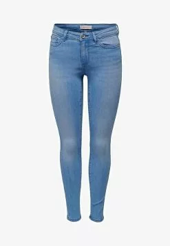 ONLY ONLWAUW MID - Jeans Slim Fit - Special Bright Blue Denim