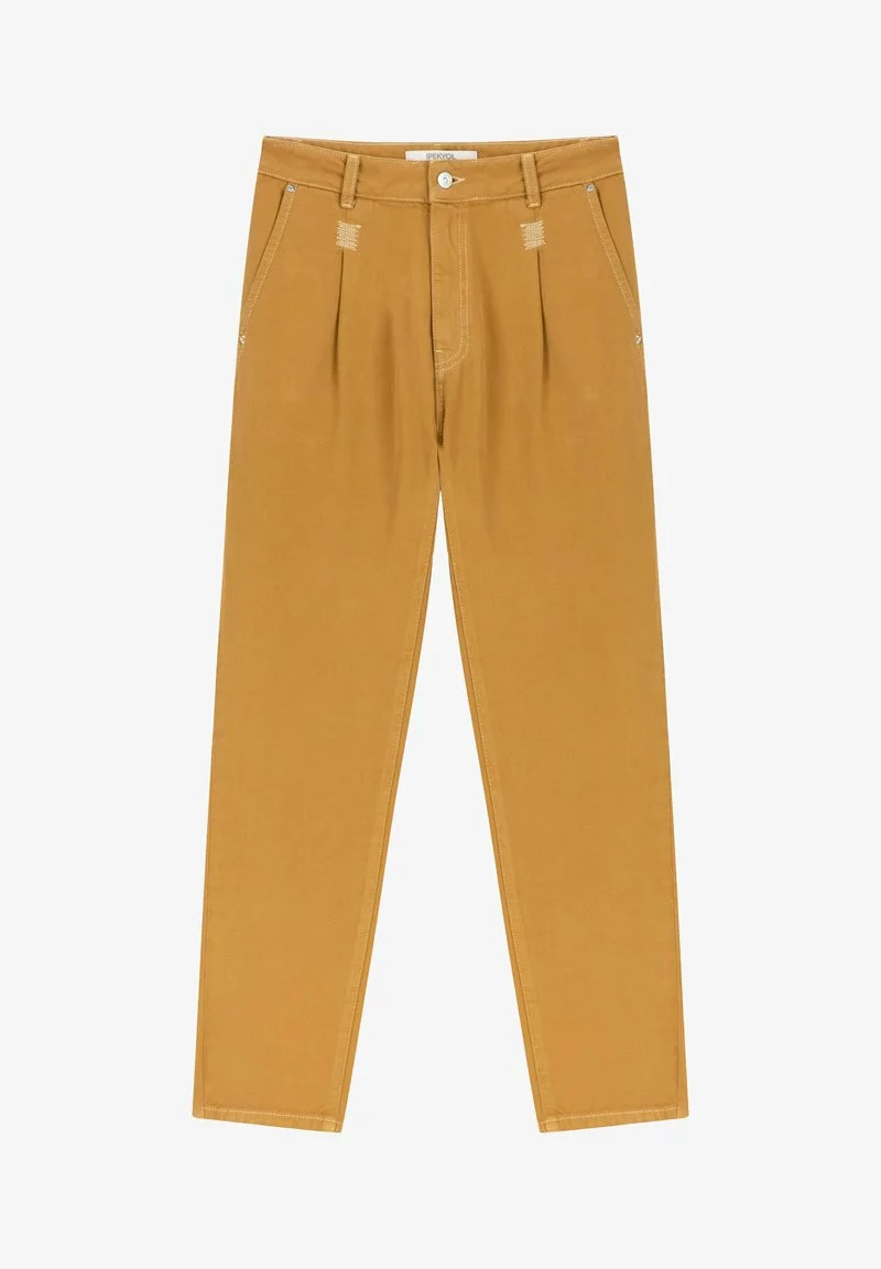 Ipekyol HIGH WAIST - Jeans Straight Leg - Mustard 5 Ipekyol HIGH WAIST - Jeans Straight Leg - Mustard - Image 5