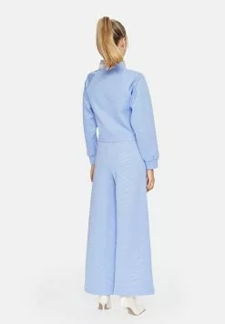 Cardio Bunny VIBE - Stoffhose - Blue -Hosen Elegante Boutique 4d186843947542d0a91dc0f4ad34a551