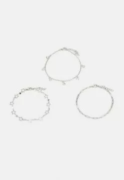 Fire & Glory FGCADISE ANKLET 3PACK - Sonstige Accessoires - Silver-coloured