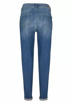 Angels MOM-JEANS 'ALMA CROP' MIT LOGO-APPLIKATION - Jeans Tapered Fit - Blau 11 Angels MOM-JEANS 'ALMA CROP' MIT LOGO-APPLIKATION - Jeans Tapered Fit - Blau -Hosen Elegante Boutique 4d82e9f957c3492e9f05266147c2883e