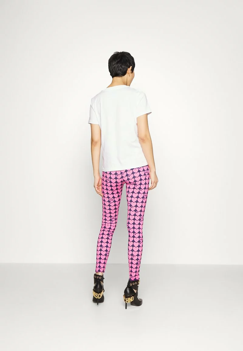 LOVE MOSCHINO Leggings - Hosen - Fuxia 3 LOVE MOSCHINO Leggings - Hosen - Fuxia - Image 3