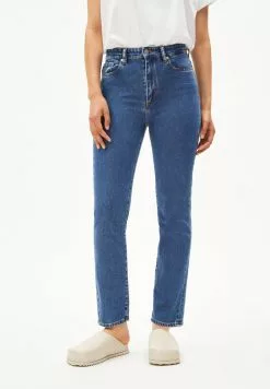 Armedangels LEJAANI - Jeans Straight Leg - Blue Base