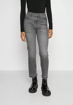 7 For All Mankind THE CROP SOHO - Jeans Straight Leg - Grey 11 7 For All Mankind THE CROP SOHO - Jeans Straight Leg - Grey -Hosen Elegante Boutique 50b517dee18042f0bd0a88139e3460f4 1