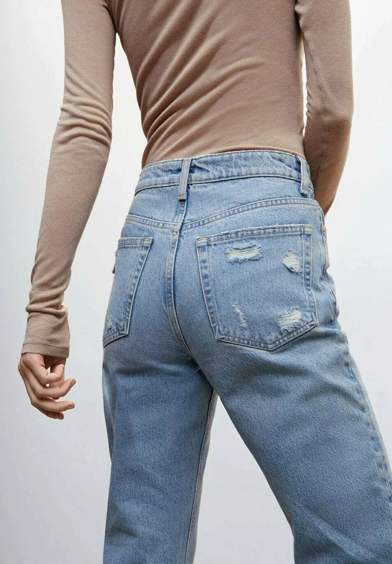 Mango IRENE - Jeans Slim Fit - Medium Vintage Blauw 4 Mango IRENE - Jeans Slim Fit - Medium Vintage Blauw - Image 4