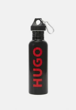 Hugo WATER BOTTLE UNISEX - Trinkflasche - Black