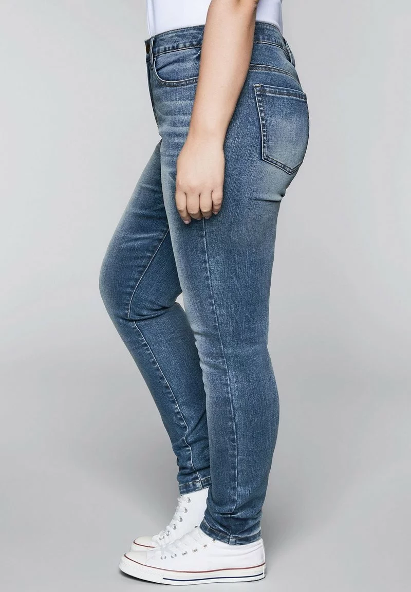 Sheego Jeans Slim Fit - Blue Denim 4 Sheego Jeans Slim Fit - Blue Denim - Image 4