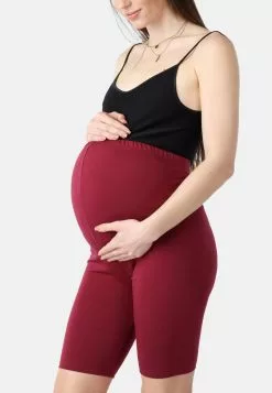 BeMammy Shorts - Red Wine 10 BeMammy Shorts - Red Wine -Hosen Elegante Boutique 53deee27b4e543249ca197d02c7a0b16