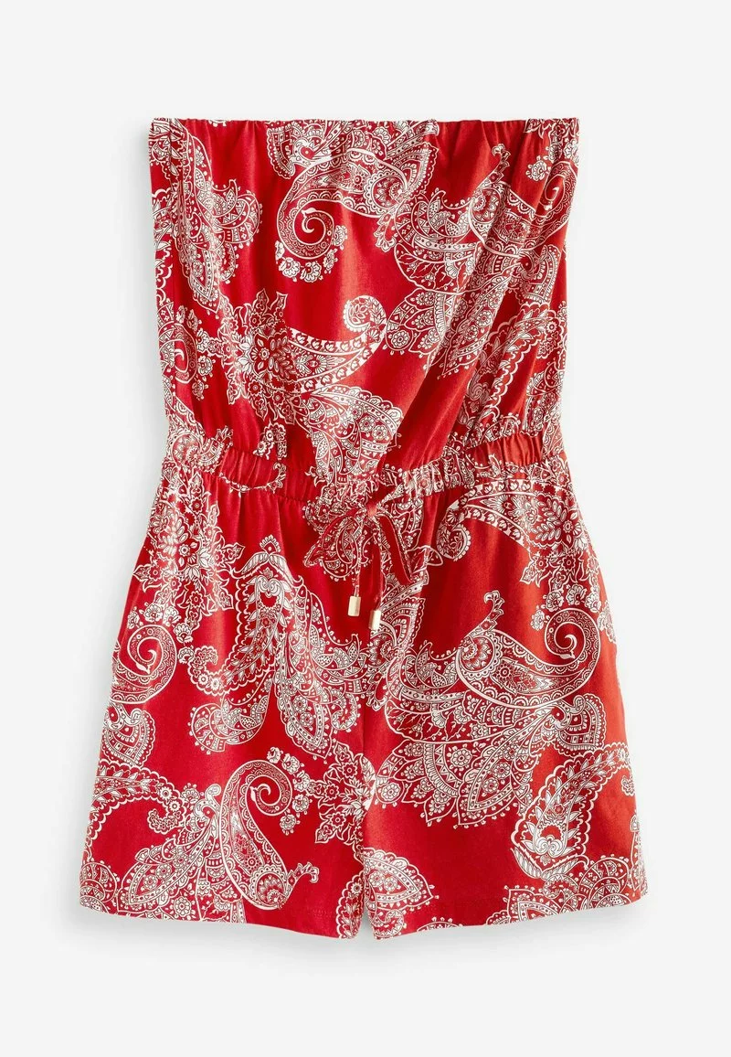 Next 2 PACK - Jumpsuit - Red Paisley Black 2 Next 2 PACK - Jumpsuit - Red Paisley Black - Image 2