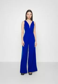 WAL G PETITE LIVA V NECK - Jumpsuit - Electric Blue 11 WAL G PETITE LIVA V NECK - Jumpsuit - Electric Blue -Hosen Elegante Boutique 568365cbde2643a6bd418a1130702efe 1
