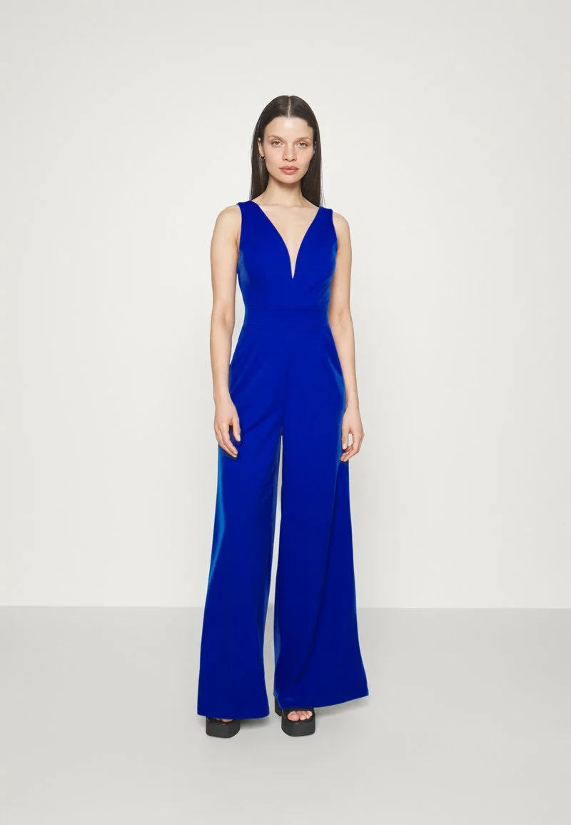 WAL G PETITE LIVA V NECK - Jumpsuit - Electric Blue 6 WAL G PETITE LIVA V NECK - Jumpsuit - Electric Blue - Image 6