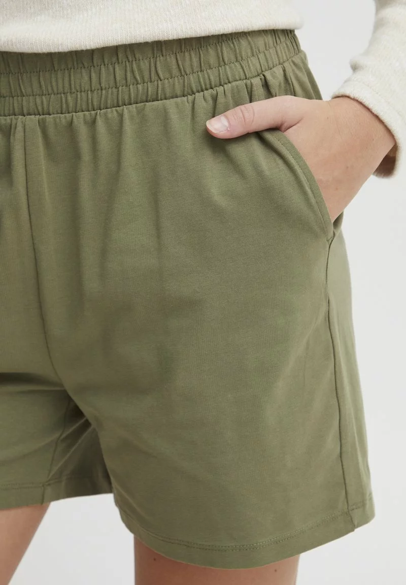 OXMO OXODINE - Shorts - Olivine 4 OXMO OXODINE - Shorts - Olivine - Image 4