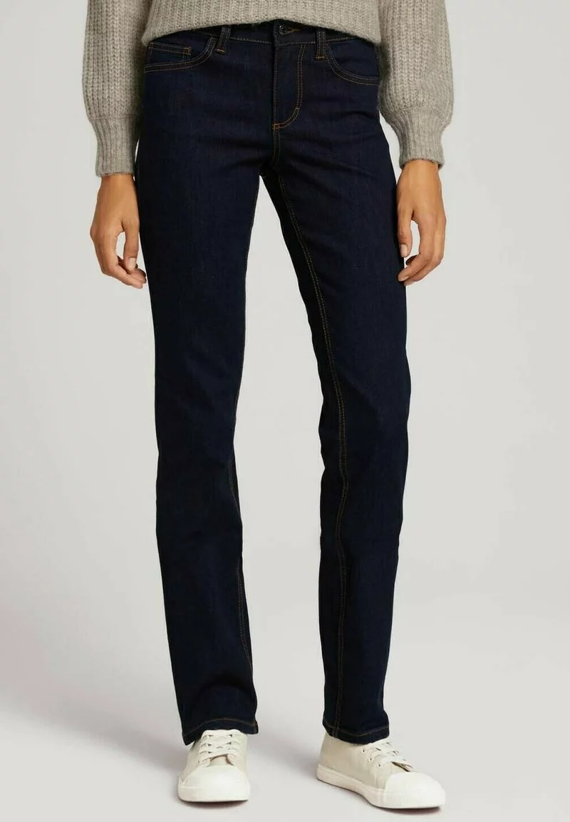 Tom Tailor ALEXA - Jeans Straight Leg - Clean Rinsed Blue Denim 1 Tom Tailor ALEXA - Jeans Straight Leg - Clean Rinsed Blue Denim