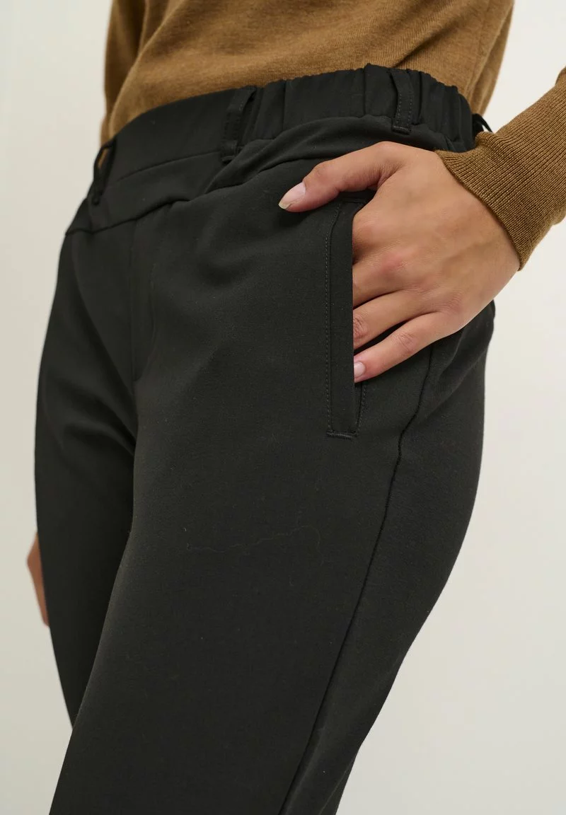 Kaffe JILLIAN SOFIE - Stoffhose - Black Deep 4 Kaffe JILLIAN SOFIE - Stoffhose - Black Deep - Image 4