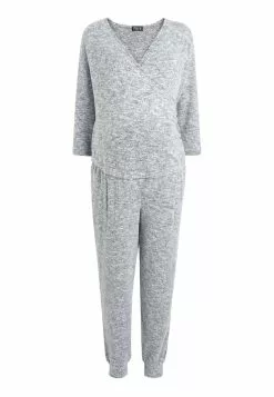 Next COSY STANDARD - Jumpsuit - Grey -Hosen Elegante Boutique 5b5fc0c43fd046f887fa2f6af81bc8aa