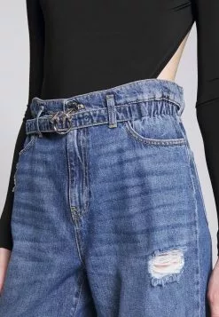 Pinko FLEXI MADDIE MOM SLOUCHY - Jeans Relaxed Fit - Lavaggio Vintage Medio -Hosen Elegante Boutique 5b8091f56f8d480d8d10e3ca28c0a66c