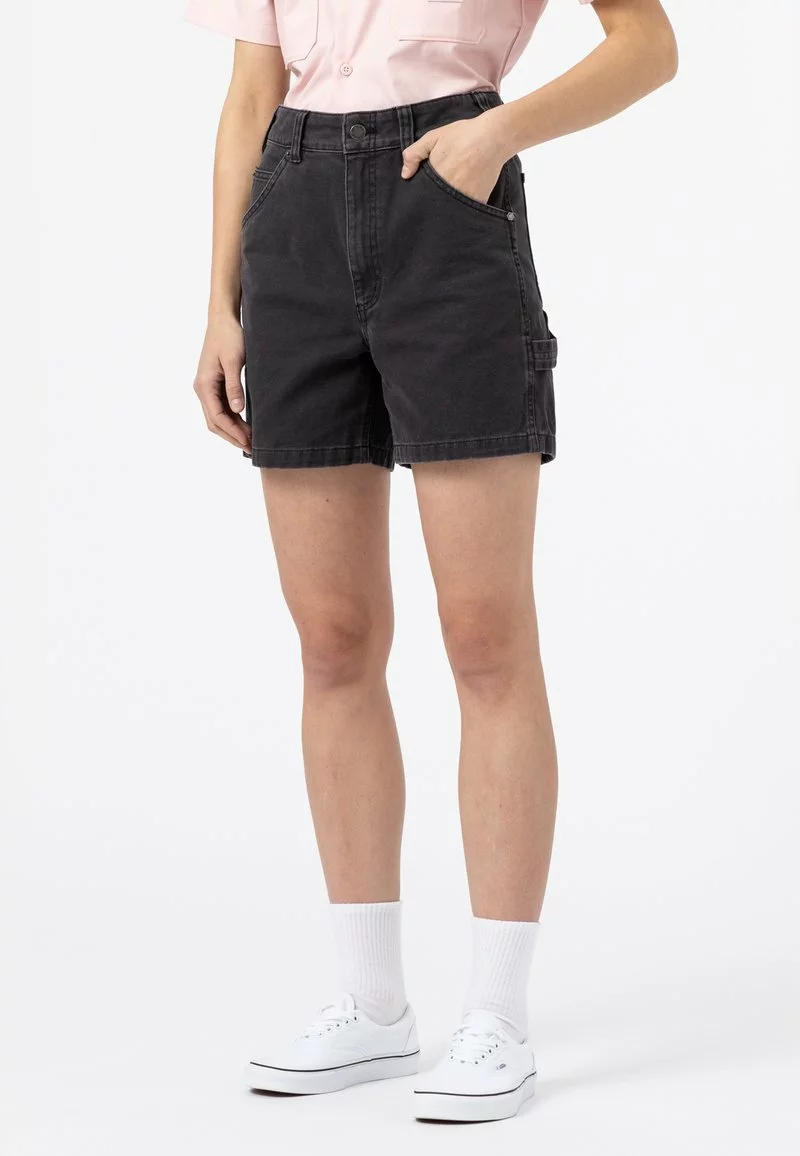 Dickies DUCK - Shorts - Stone Washed Black 4 Dickies DUCK - Shorts - Stone Washed Black - Image 4
