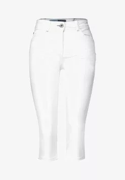 Cecil SLIM FIT - Jeans Shorts - Weiß -Hosen Elegante Boutique 6027b645fbd44151a944b29ab74809bd