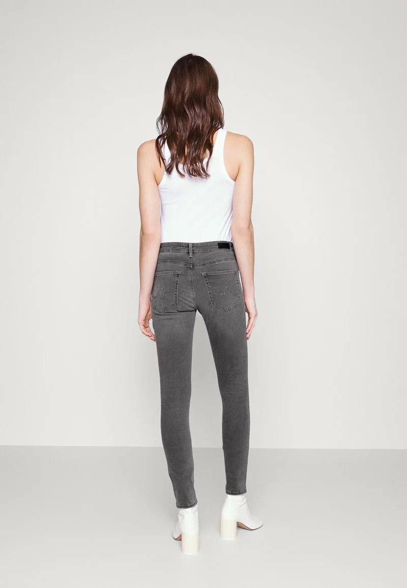 AG Jeans FARRAH ANKLE - Jeans Skinny Fit - Light Grey 3 AG Jeans FARRAH ANKLE - Jeans Skinny Fit - Light Grey - Image 3