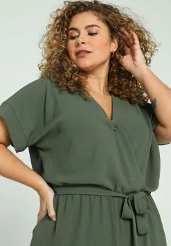 PAPRIKA CACHE COEUR KIMONO - Jumpsuit - Khaki 11 PAPRIKA CACHE COEUR KIMONO - Jumpsuit - Khaki -Hosen Elegante Boutique 61711b286bbc46ccbbab6f0832b9693d