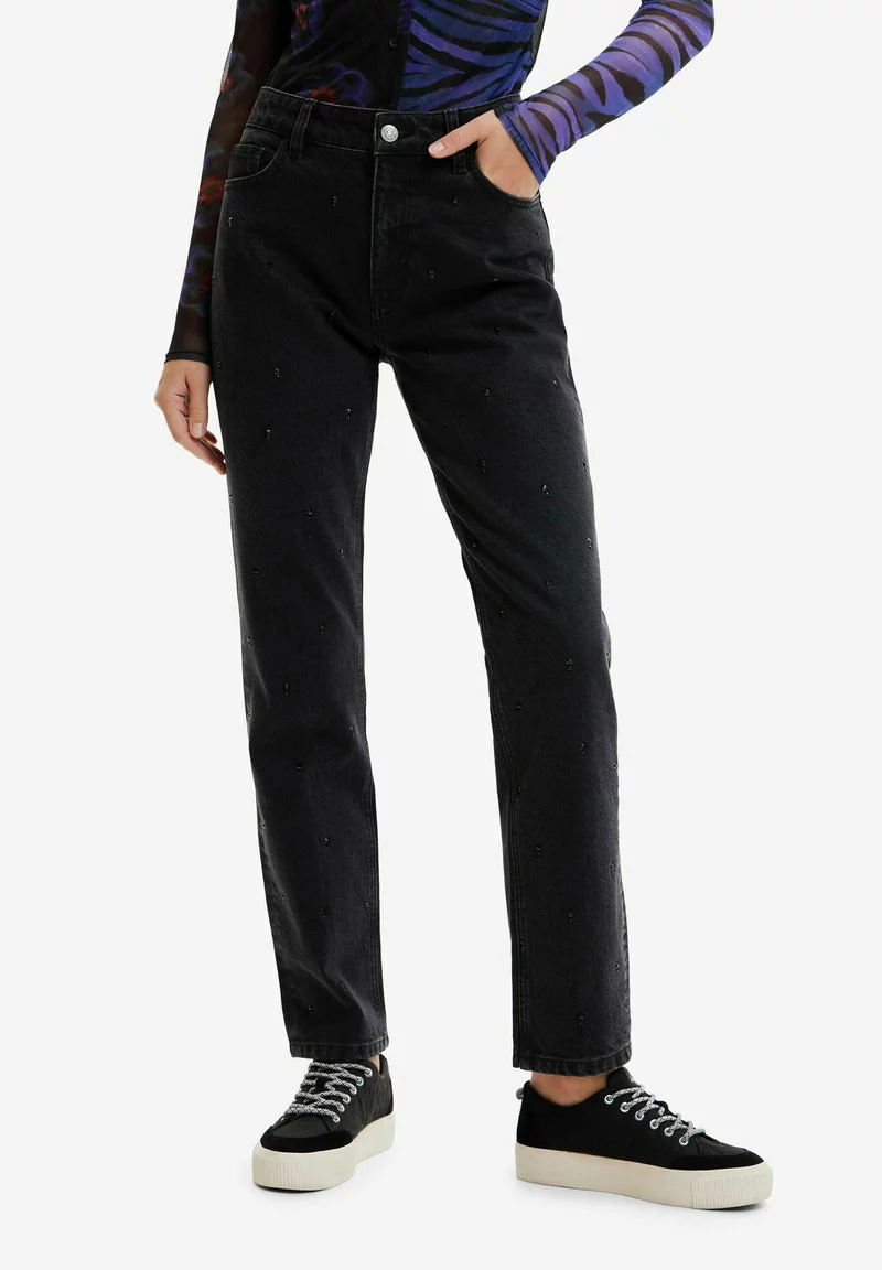 Desigual Jeans Straight Leg - Black 1 Desigual Jeans Straight Leg - Black