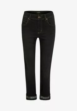 Angels 5-POCKET 'CICI CROP PEACE' MIT LOGO-APPLIKATION - Jeans Straight Leg - Anthrazit 9 Angels 5-POCKET 'CICI CROP PEACE' MIT LOGO-APPLIKATION - Jeans Straight Leg - Anthrazit -Hosen Elegante Boutique 62769f1ce4524d11acb7835044c5bcfd