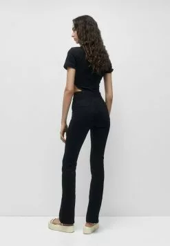 PULL & BEAR CUT-OUT - Jumpsuit - Black -Hosen Elegante Boutique 63fa566e720f4b68bf2f6ec22bbd9d24