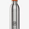 24Bottles URBAN BOTTLE BASIC 500ML - Trinkflasche - Steel