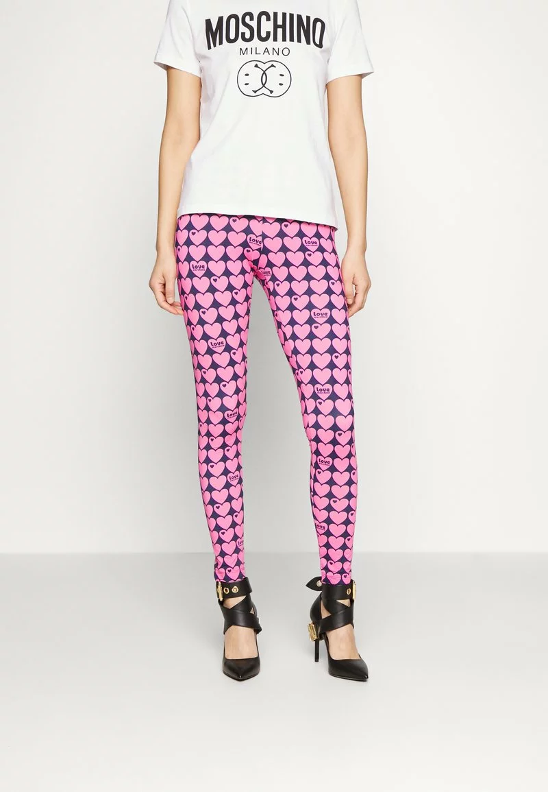 LOVE MOSCHINO Leggings - Hosen - Fuxia 1 LOVE MOSCHINO Leggings - Hosen - Fuxia
