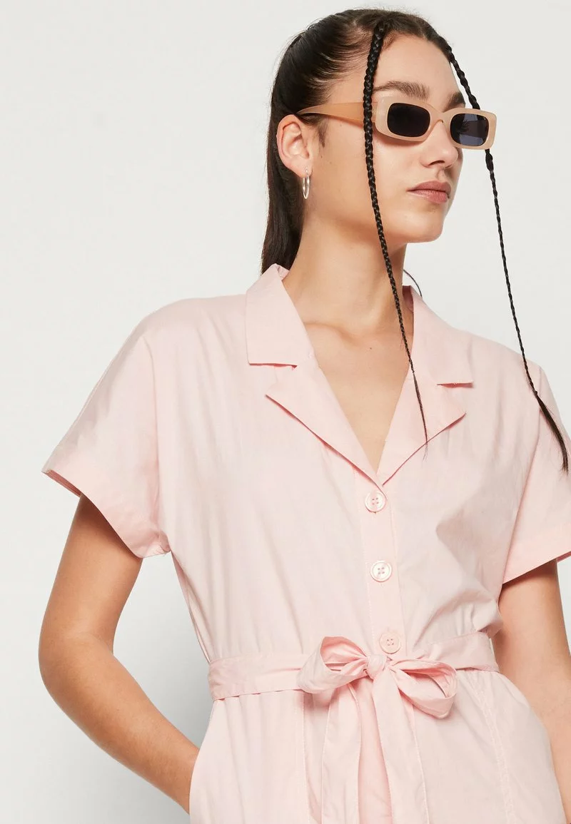 Monki Jumpsuit - Pink Medium 4 Monki Jumpsuit - Pink Medium - Image 4