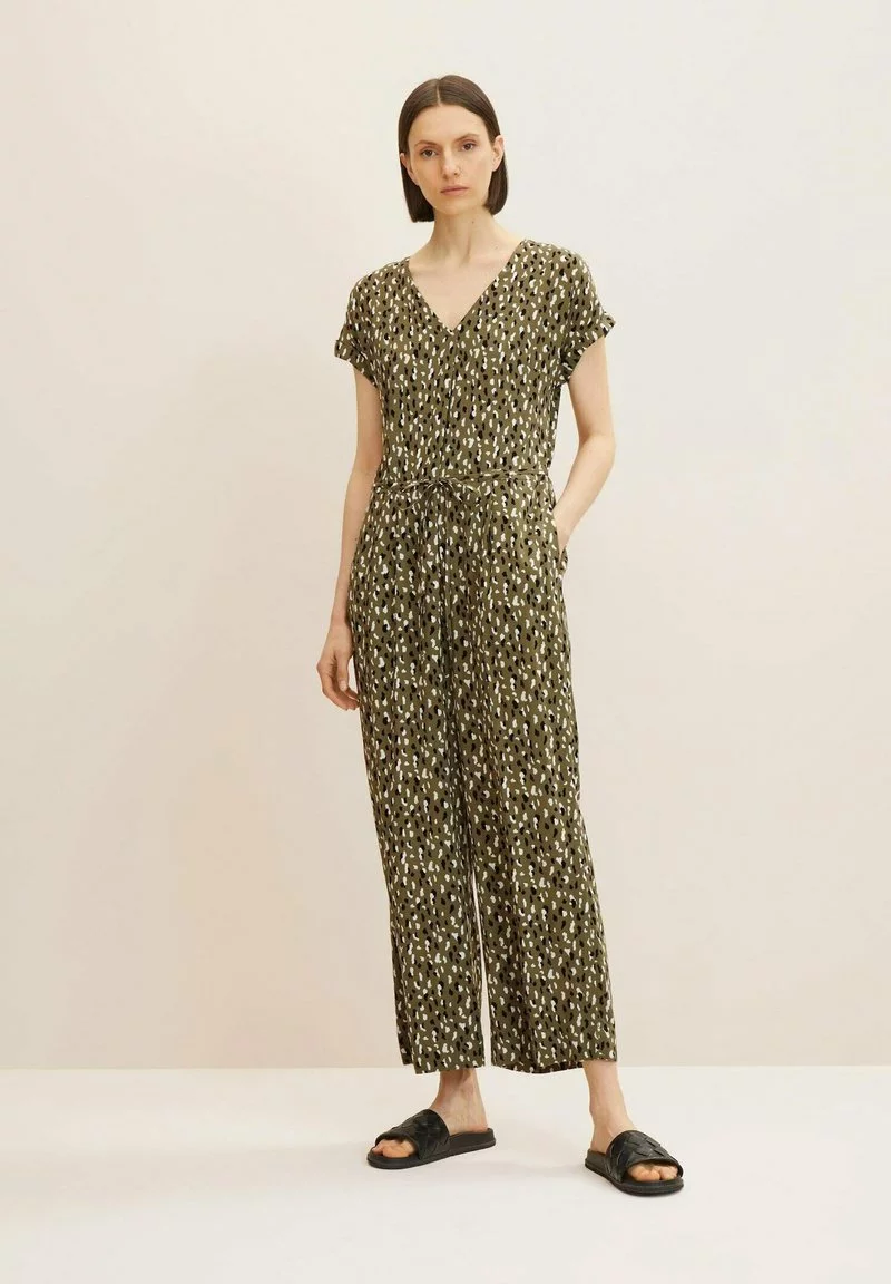 Tom Tailor BASIC - Jumpsuit - Abstract Dot Design 3 Tom Tailor BASIC - Jumpsuit - Abstract Dot Design - Image 3