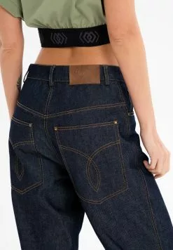 ET NOS CUT - Jeans Straight Leg - Dark Navy 10 ET NOS CUT - Jeans Straight Leg - Dark Navy -Hosen Elegante Boutique 6b36a560a87c4507985b7ed61a2dc609