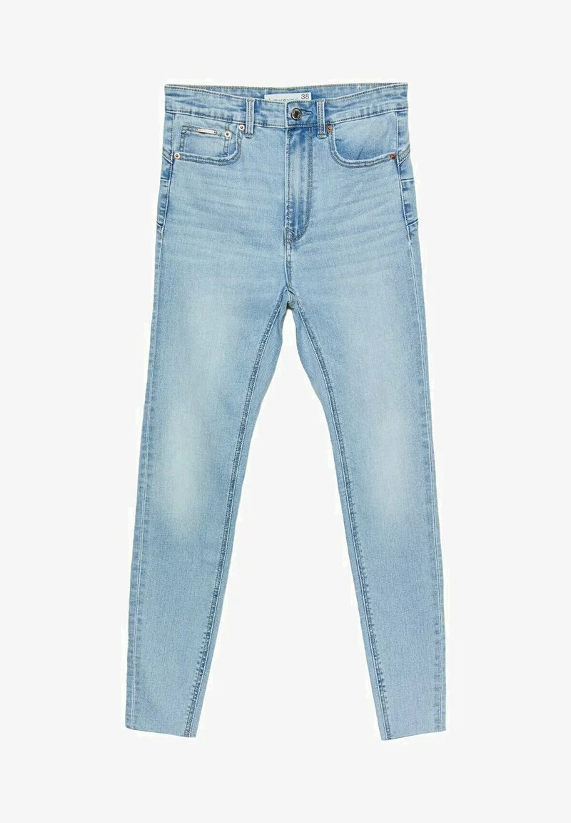 Stradivarius PUSH-UP - Jeans Skinny Fit - Light Blue Denim 5 Stradivarius PUSH-UP - Jeans Skinny Fit - Light Blue Denim - Image 5
