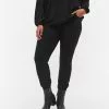 Zizzi MIT NORMALER TAILLE - Jeans Slim Fit - Black