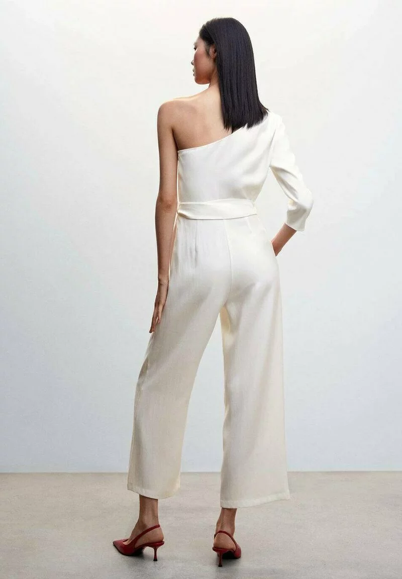 Mango MINERVA H - Jumpsuit - Weiß 3 Mango MINERVA H - Jumpsuit - Weiß - Image 3