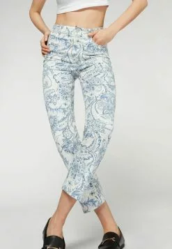 Calzedonia MIT HOHEM BUND IM CROPPED-SCHNITT - Jeans Straight Leg - Paisley Print 8 Calzedonia MIT HOHEM BUND IM CROPPED-SCHNITT - Jeans Straight Leg - Paisley Print -Hosen Elegante Boutique 6ee755b74ed340bba3ce0aa03bdd17b3