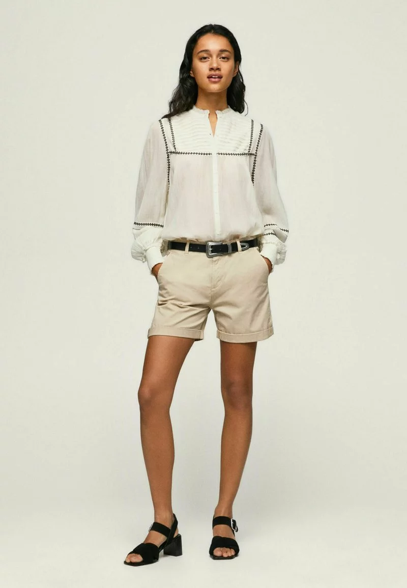 Pepe Jeans JUNIE - Shorts - Stone 2 Pepe Jeans JUNIE - Shorts - Stone - Image 2