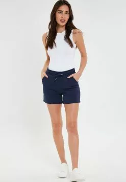 Threadbare THB SPENCER TIE WAIST - Jogginghose - Navy -Hosen Elegante Boutique 71cc08c8916f4368833c8e40769b333e