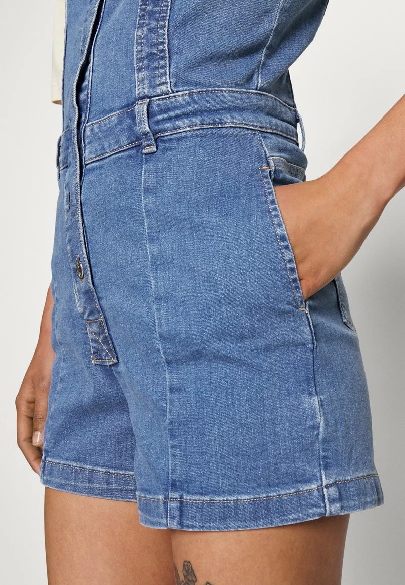 ONLY ONLTOBY - Jumpsuit - Medium Blue Denim 6 ONLY ONLTOBY - Jumpsuit - Medium Blue Denim - Image 6
