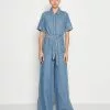 Scotch & Soda ZIP FRONT RETRO INSPIRED - Jumpsuit - Indigo